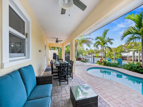 Anna Maria Vacation Rental Home with Pool and Boat Dock