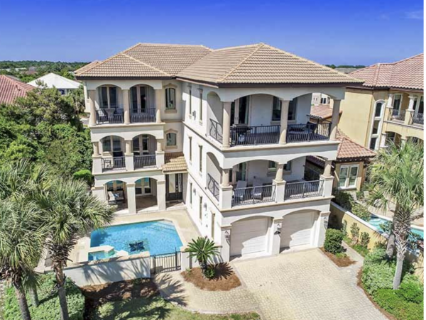Destin Luxury 5 Bedroom Home One House from The Beach