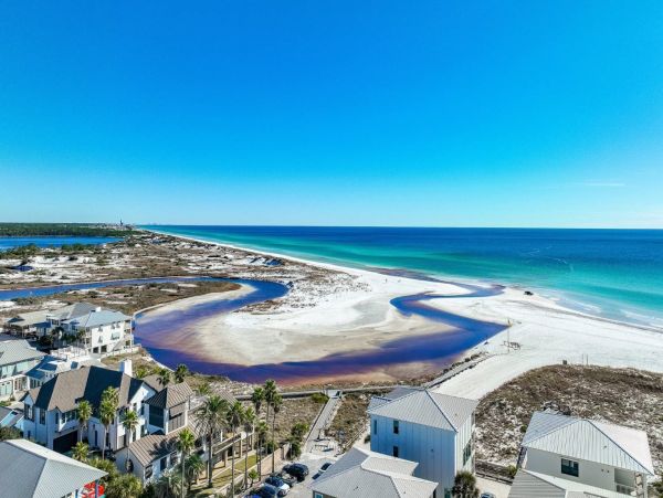 Grayton Beach Stunning 6 Bedroom Gulf Front Home with a Private Pool