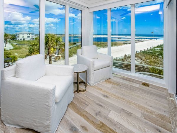 Grayton Beach Stunning 6 Bedroom Gulf Front Home with a Private Pool