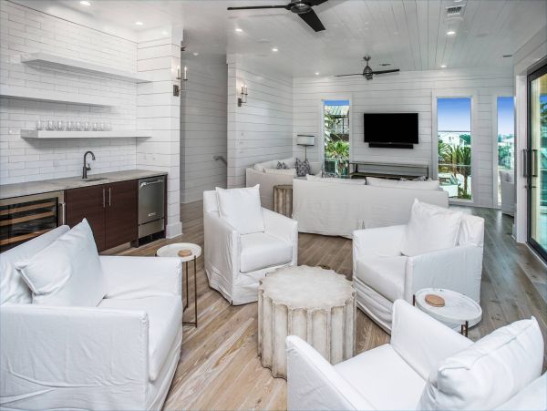Grayton Beach Stunning 6 Bedroom Gulf Front Home with a Private Pool