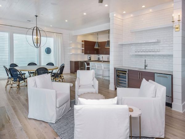 Grayton Beach Stunning 6 Bedroom Gulf Front Home with a Private Pool