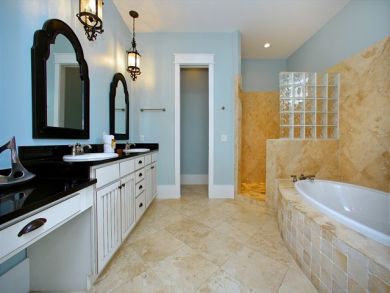 Master Bathroom with Tub & Walk-in Shower