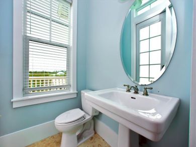 Bathroom with Pedestal Sink