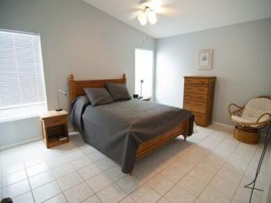 Queen Bed in Master Bedroom