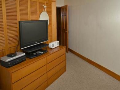 Bedroom with Flat Screen TV
