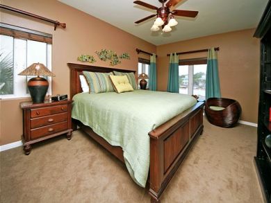 King Bed in Bedroom Two King Bed in Bedroom Two