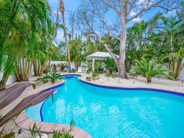 Charming Retreat with Lagoon-Style Pool & Prime Anna Maria Island Location
