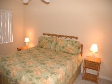 Queen Bed in Master Bedroom