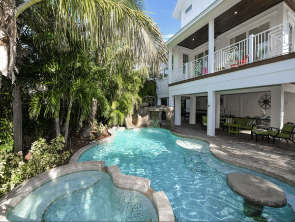 Eight Bedroom Deluxe Anna Maria Rental with Private Pool