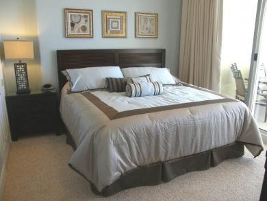 Master Bedroom has King Bed