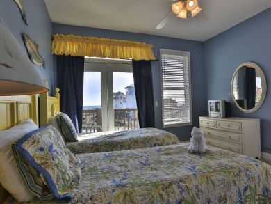 Twin Beds in Third Bedroom