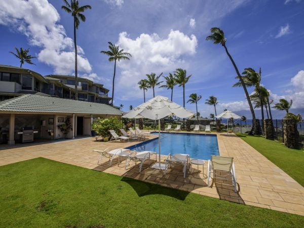 Kapalua Bay Pacific Ocean Front Villa on Ground Floor