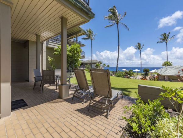 Kapalua Bay Pacific Ocean Front Villa on Ground Floor