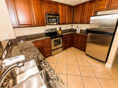 Equipped Kitchen with Stainless Steel Appliances