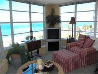 Living Room with Gulf View