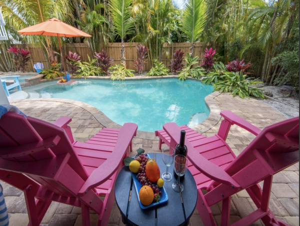 Anna Maria North end Rental 2 min walk to the Beach.