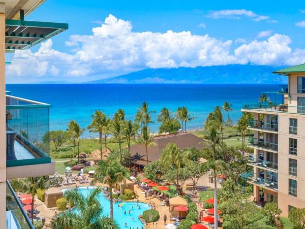Maui Lahaina Vacation Rental One Bedroom with Pacific Views