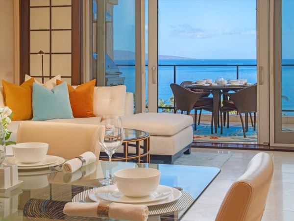 Maui Beachfront Villa Rental Wailea Beach Luxury Vacation Villa