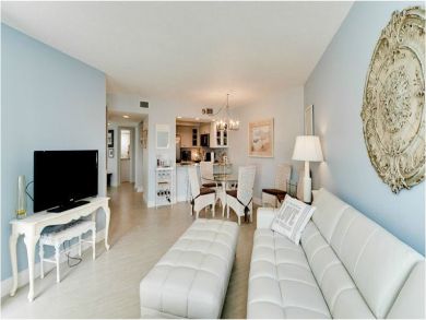 Living Area with Flat Screen TV