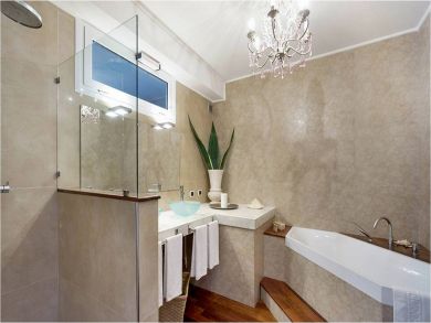 Master Bathroom with Tub & Shower