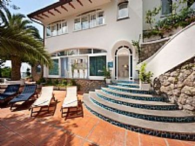 Patio with Sun Loungers