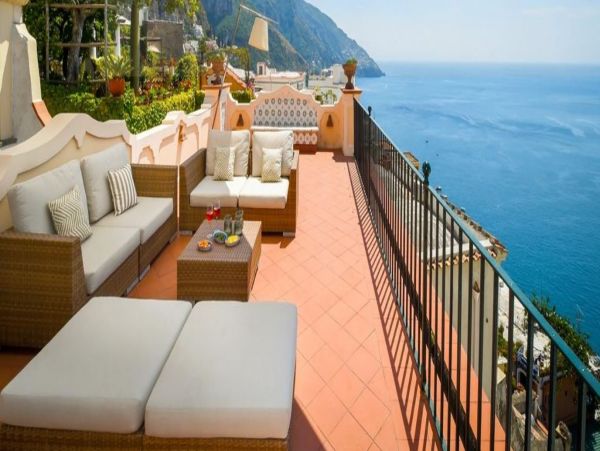 Breathtaking Views from this 5 Bedroom Positano, Italy Villa