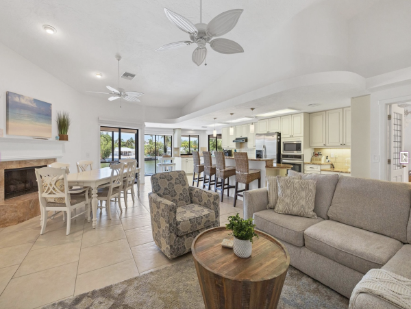 St. Armands Circle Canal-Front Home with Pool