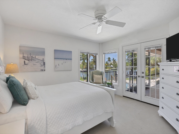 St. Armands Circle Canal-Front Home with Pool