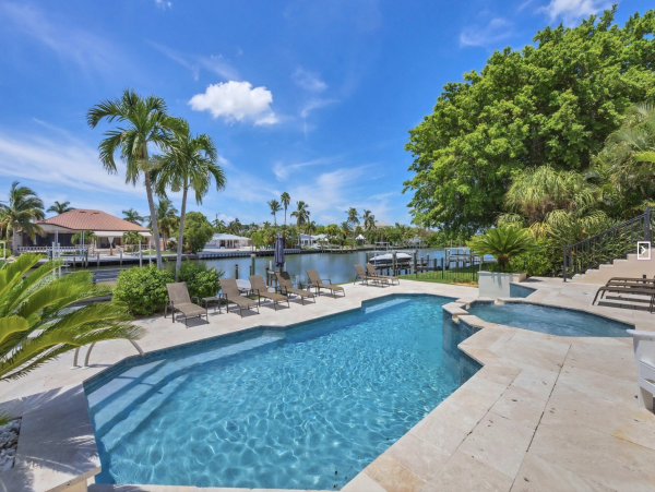 St. Armands Circle Canal-Front Home with Pool