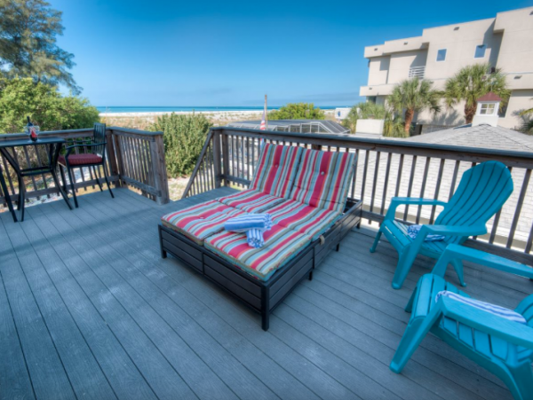 Three Bedrooms Sleeps Eight Guests- Anna Maria- Beach Front