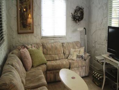 Living Room with Flat Screen TV