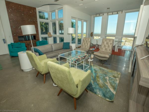 Luxury Five Bedroom Beach Vacation Rental Home Sleeps 15