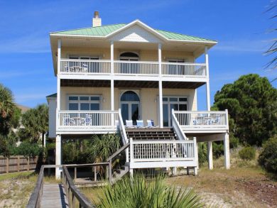 Luxury Cape San Blas Gulf Front Vacation Home- San Blas