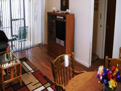 Flat Screen TV in Living Area