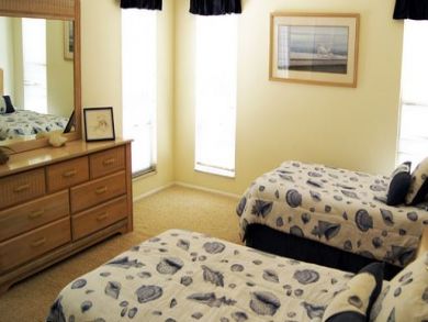 Third Bedroom has Two Twin Beds