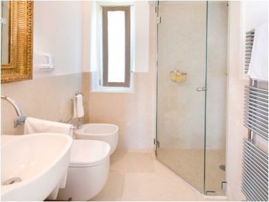 Bathroom with Wash Basin & Shower