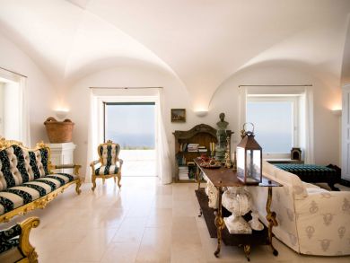Living Room with Wonderful View Living Room with Wonderful View