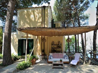 Shaded Sitting Area