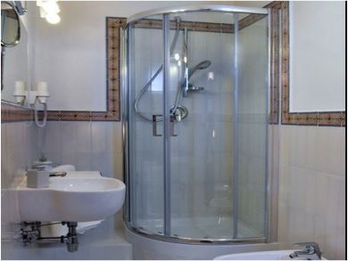 Bathroom with Enclosed Shower