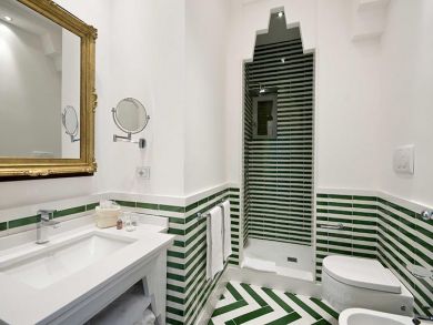 Bathroom with Wash Basin & Shower