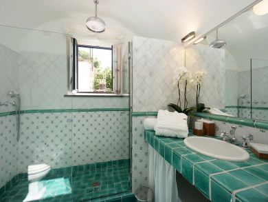 Bathroom with Enclosed Shower
