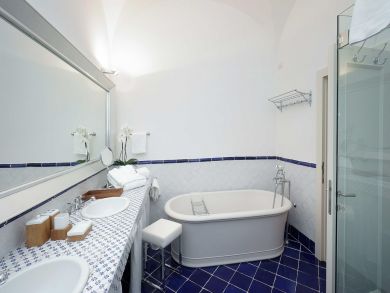 Master Bathroom with Tub & Walk-in Shower