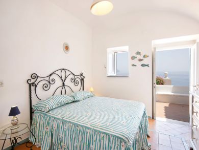 Queen Bed in Bedroom One