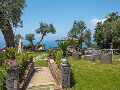 Stunning Sea View Villa in Massa Lubrense, Italy