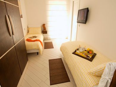 Twin Beds in Bedroom Two