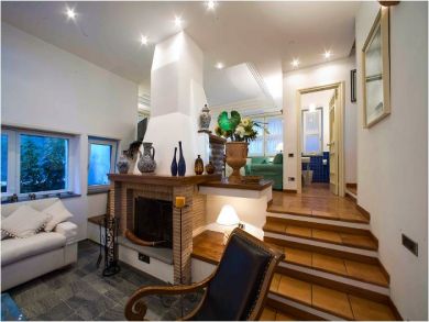 Fireplace in Living Area