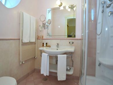 Bathroom with Enclosed Shower Bathroom with Enclosed Shower