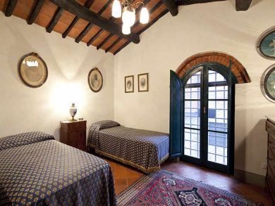 Twin Beds in Bedroom Four