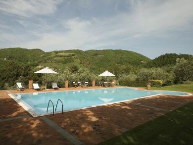 Pool with Hydromassage Area